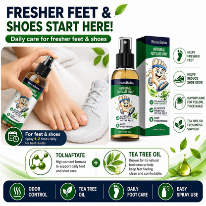 BeamBalm® Tolnaftate Antifungal Foot Spray