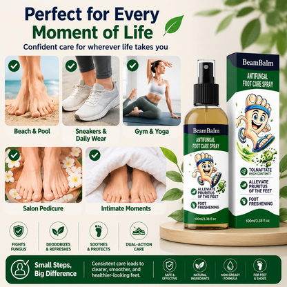 BeamBalm® Tolnaftate Antifungal Foot Spray