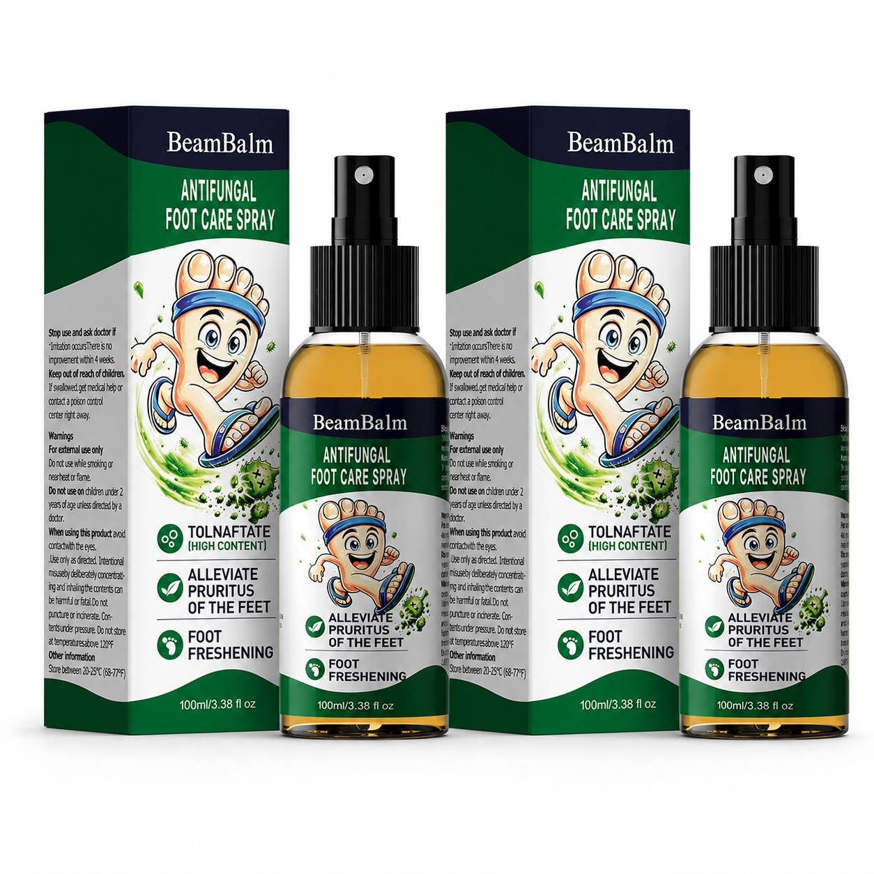 BeamBalm® Tolnaftate Antifungal Foot Spray