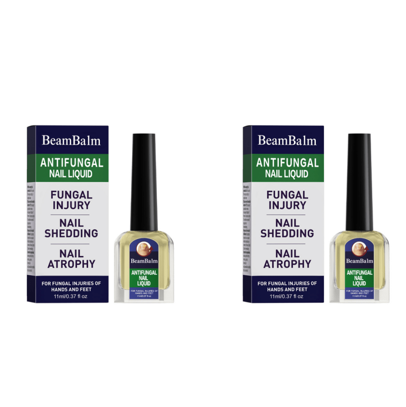 BeamBalm Antifungal Nail Liquid 2-pack antifungal nail care treatment bundle