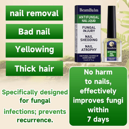 Tratamiento antimicótico para uñas BeamBalm para el cuidado de las uñas con hongos y de las uñas dañadas