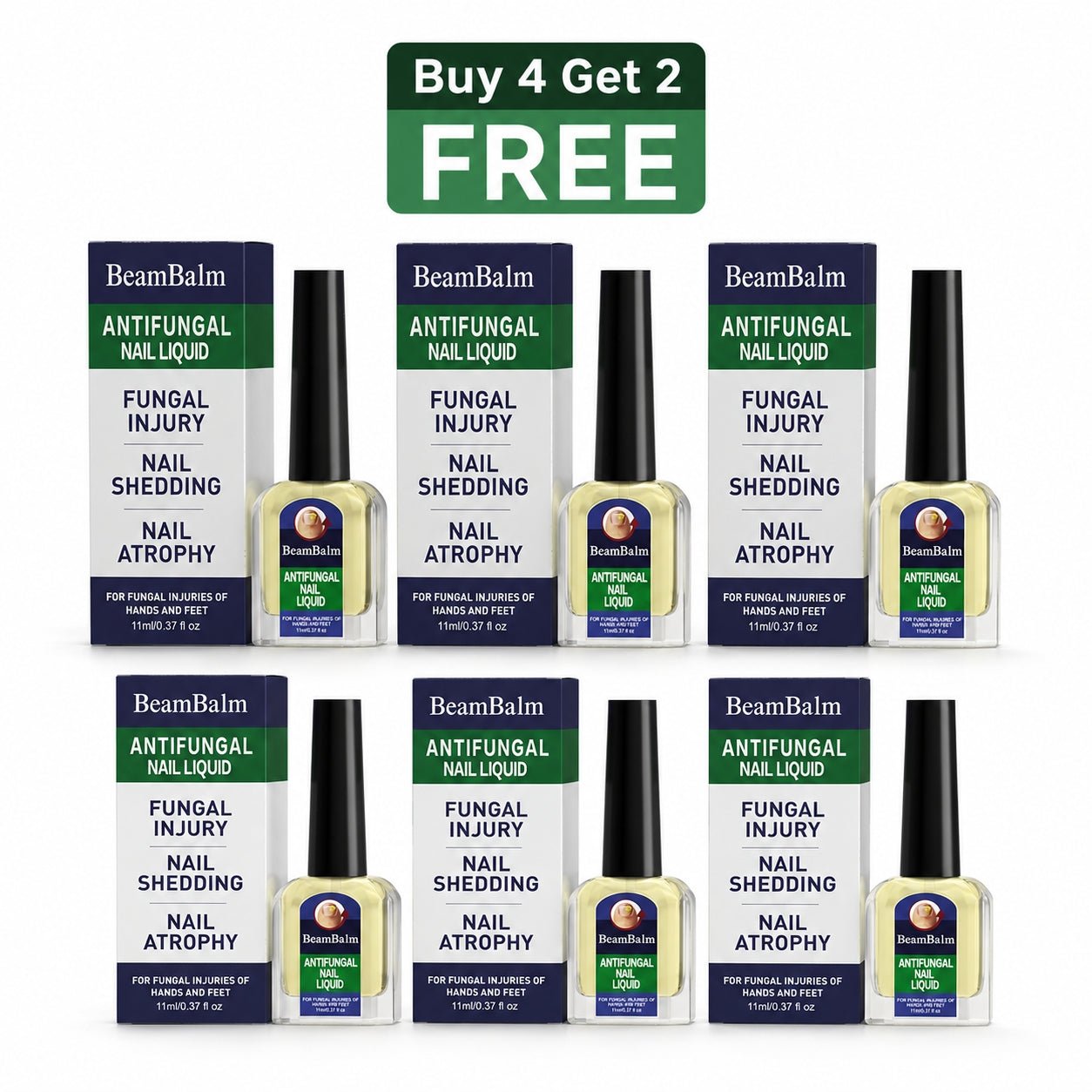 BeamBalm® Tolnaftate Nail Fungus Solution | For Fingernails & Toenails