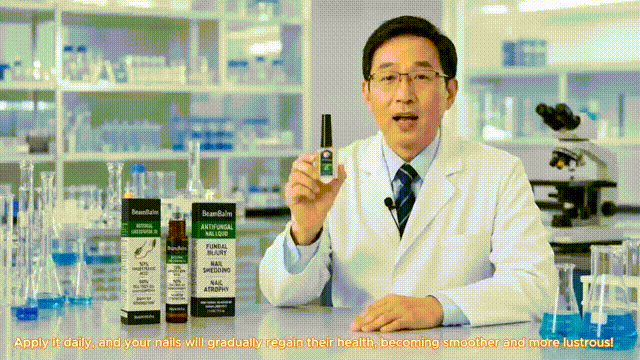 Dermatologist recommends BeamBalm antifungal nail liquid
